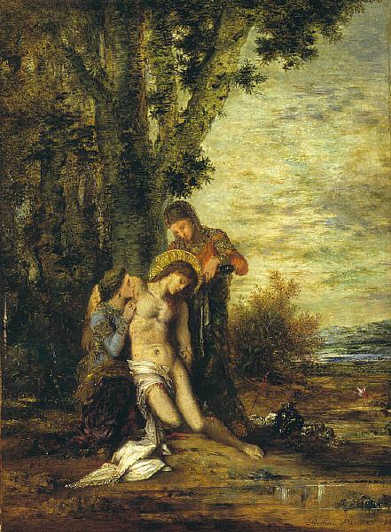 Gustave Moreau The Martyred St. Sebastian